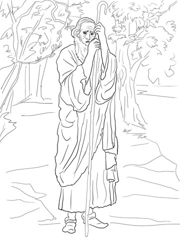 Prophet Obadiah Coloring Page